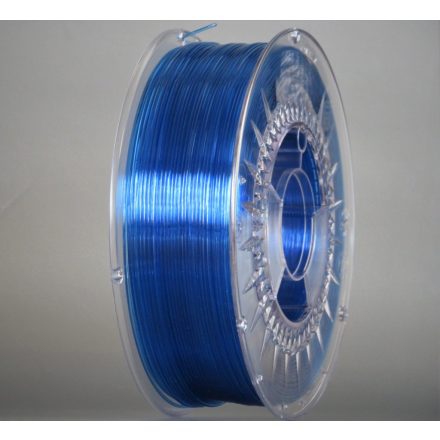 Filamenton ECO PETG - Transzparens kék - 2,85 mm