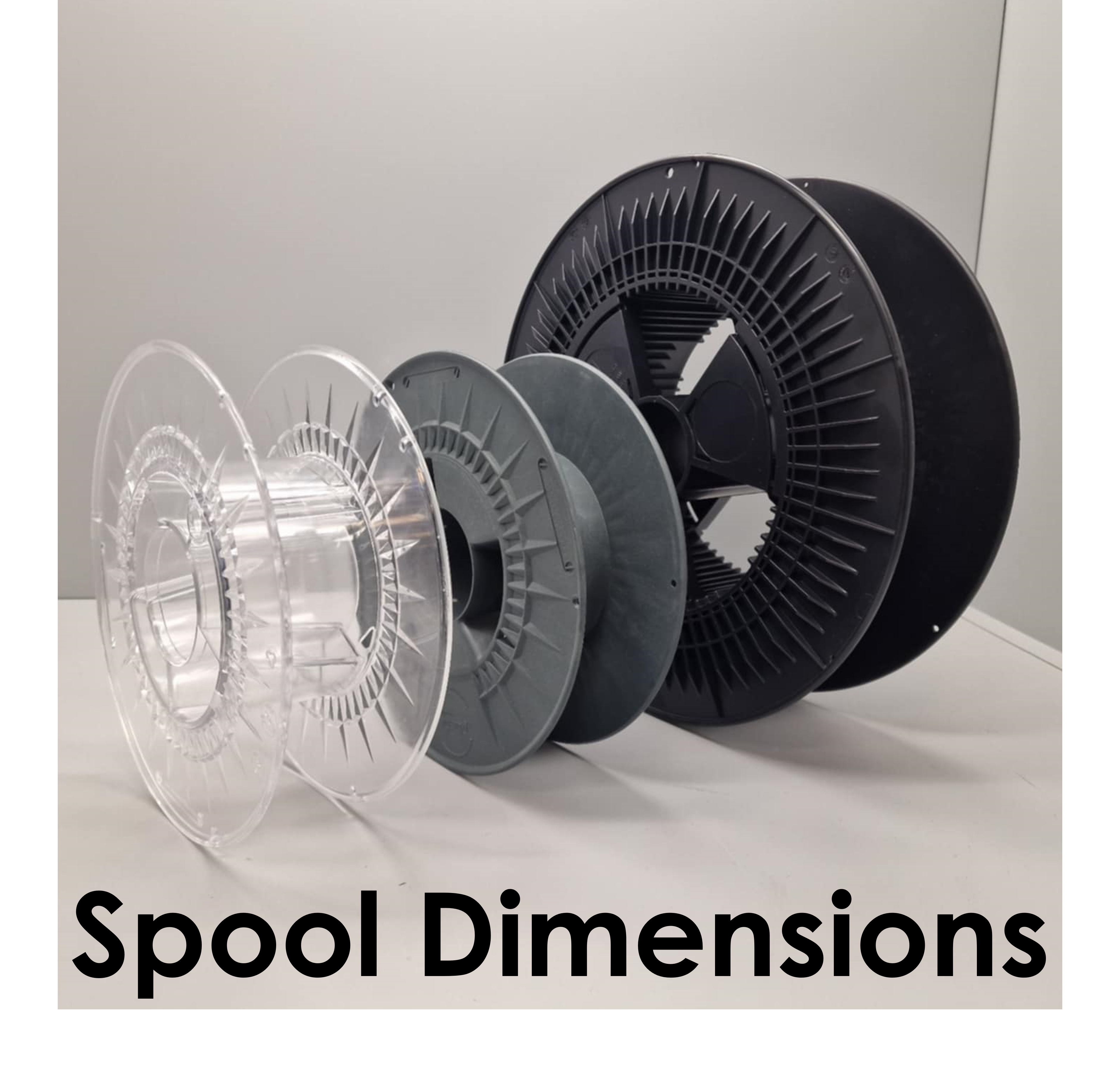 Filament spool guide
