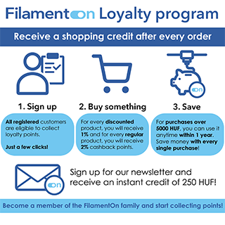 FilamentOn Loyalty Program Has Launched